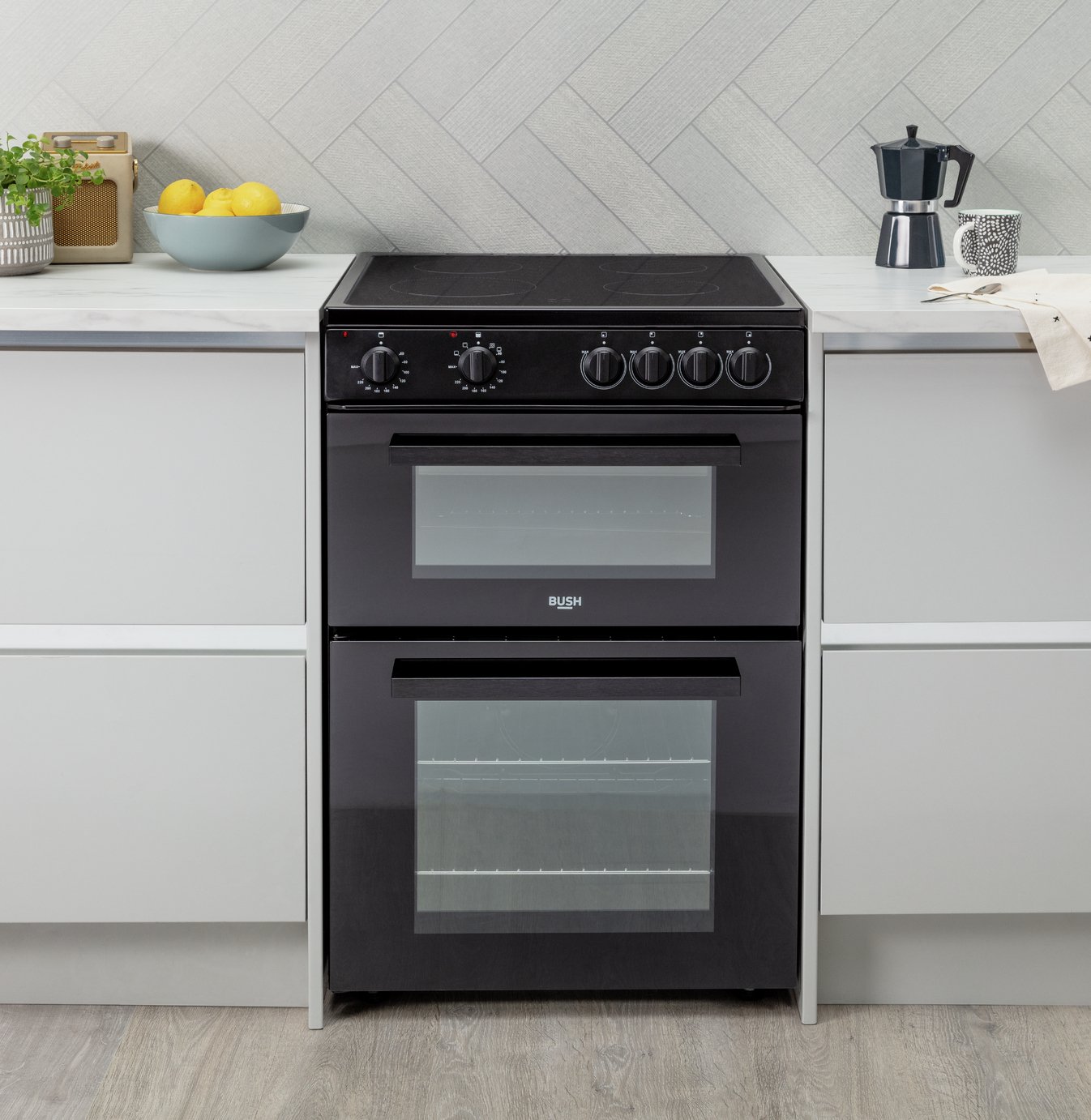 grey electric cooker