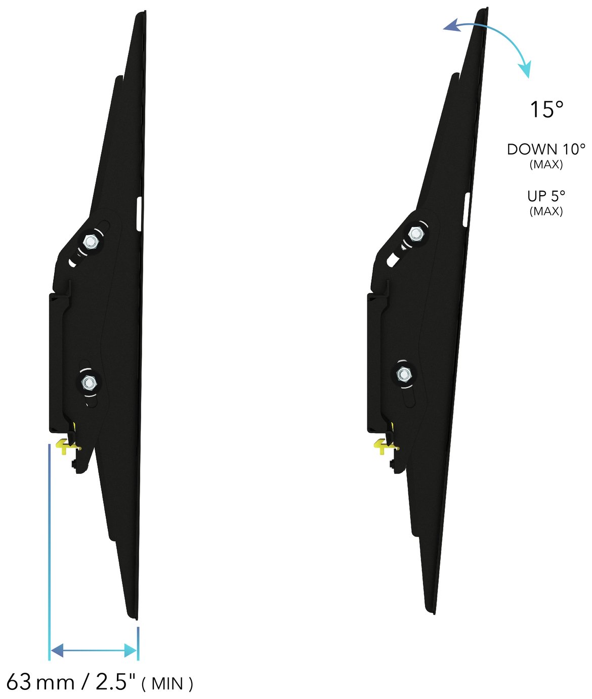 AVF Superior Adjustable Tilt 4080 Inch TV Wall Mount Reviews Updated