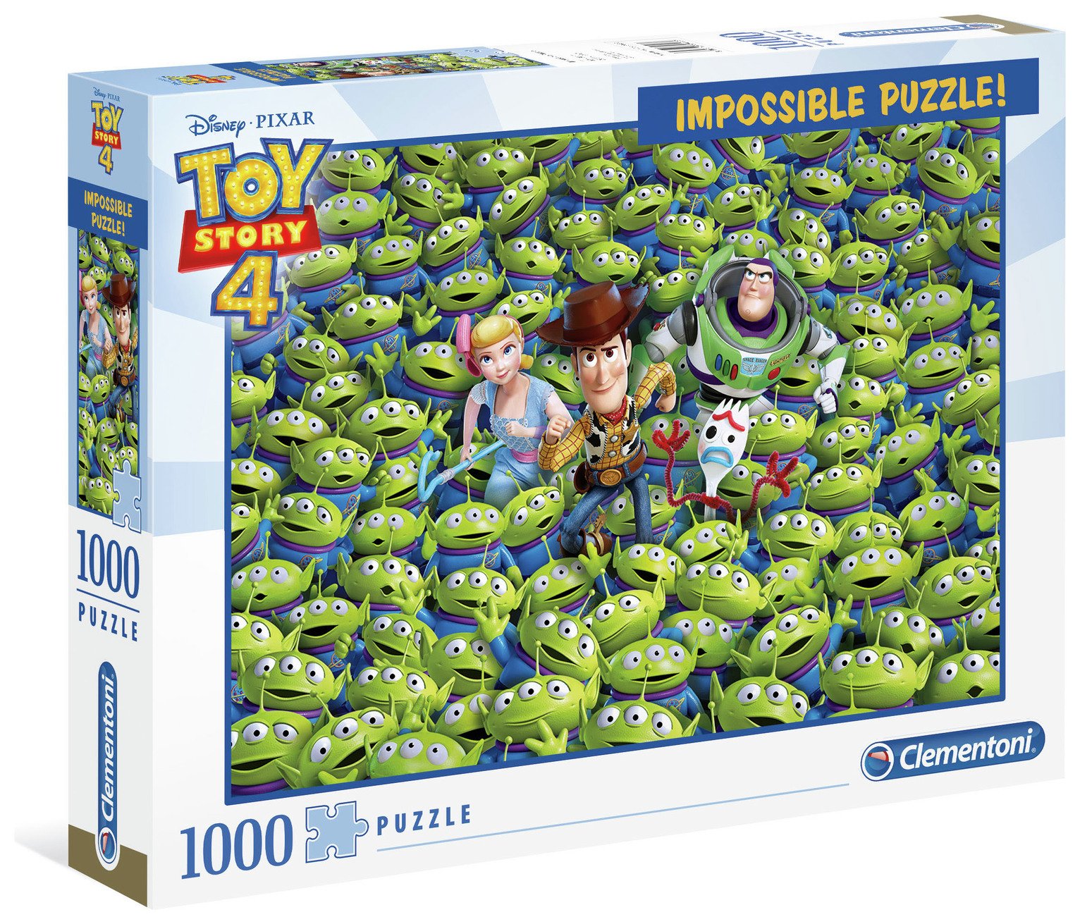 Disney Toy Story 4 Alien Impossible 1000 Piece Puzzle Review