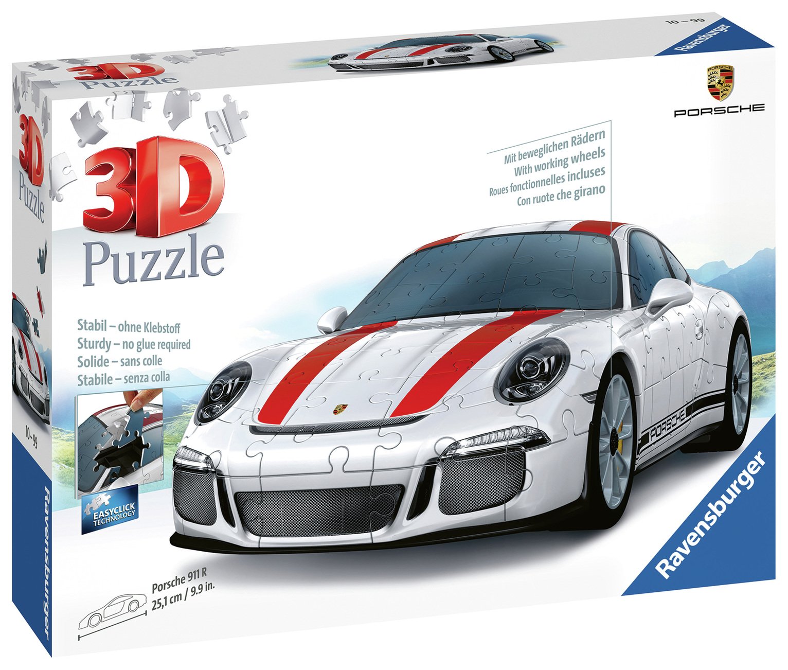 Porsche 3D Jigsaw Puzzle