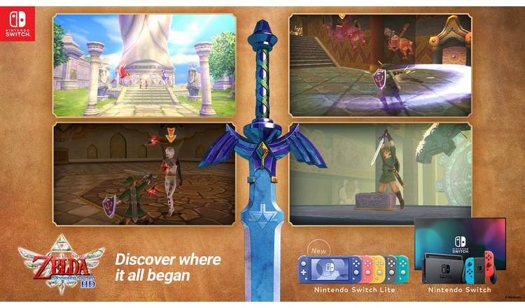 Buy The Legend Of Zelda Skyward Sword Hd Switch Game Pre Order Nintendo Switch Games Argos