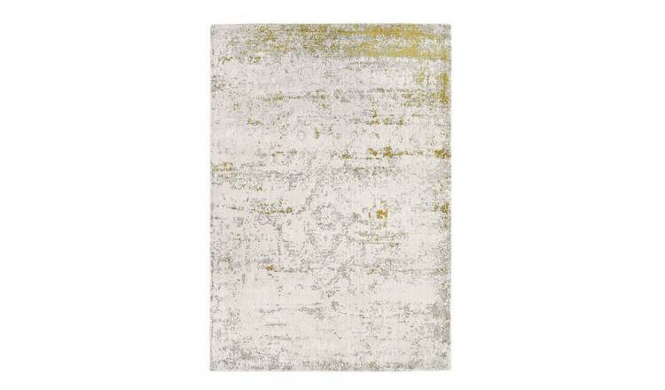 Mega Flooring Silver Traditional Abstract Rug - 160 x 230cm