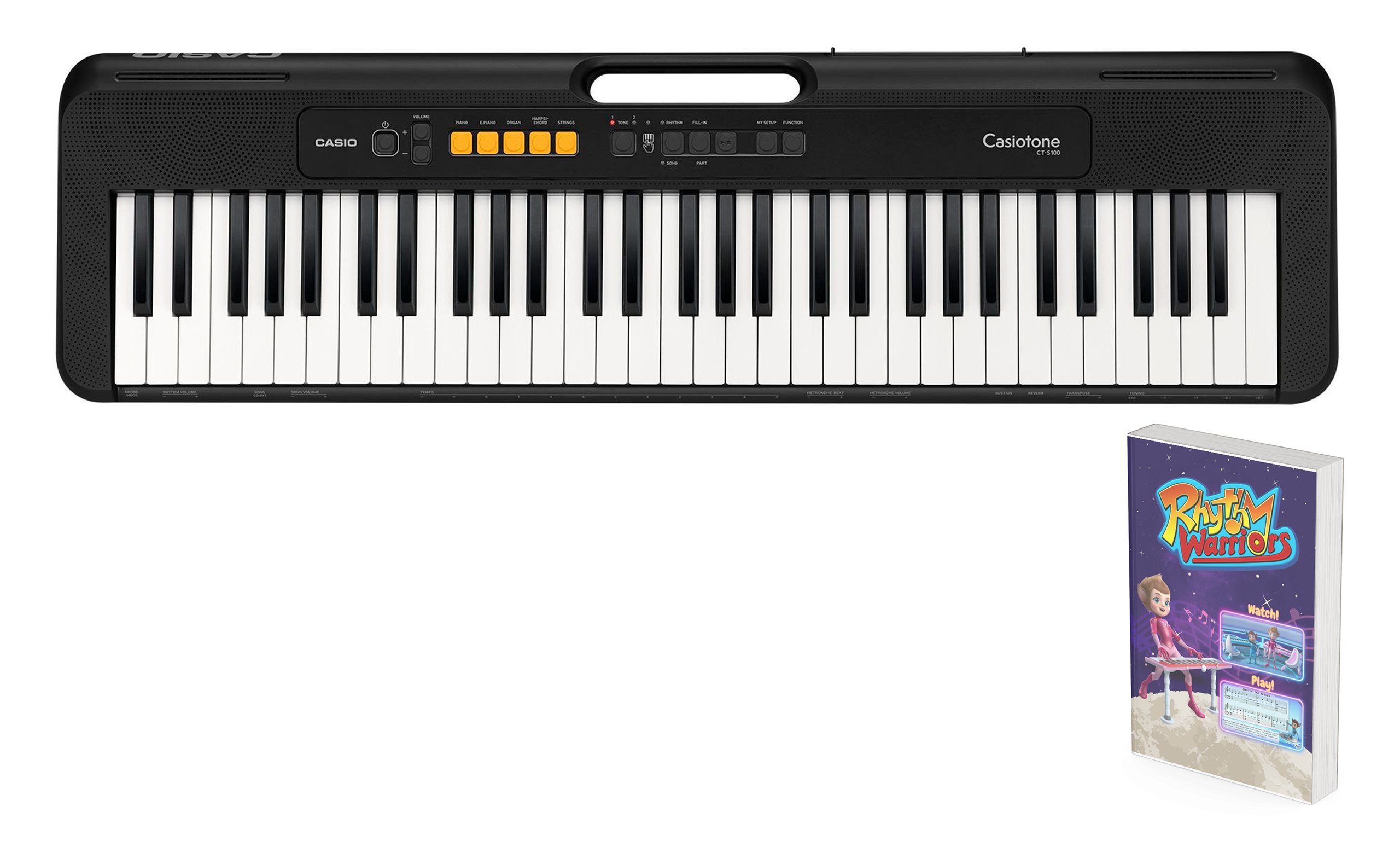 Casio Beginners Keyboard & Rhythm Warriors Lessons Bundle
