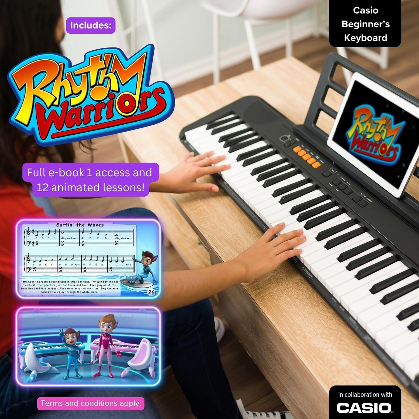 argos casio keyboard free online lessons
