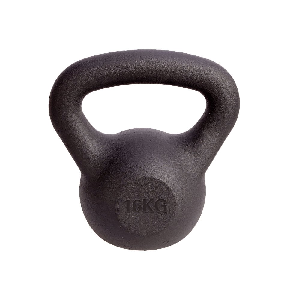 Pro Fitness 16kg Cast Iron Kettlebell