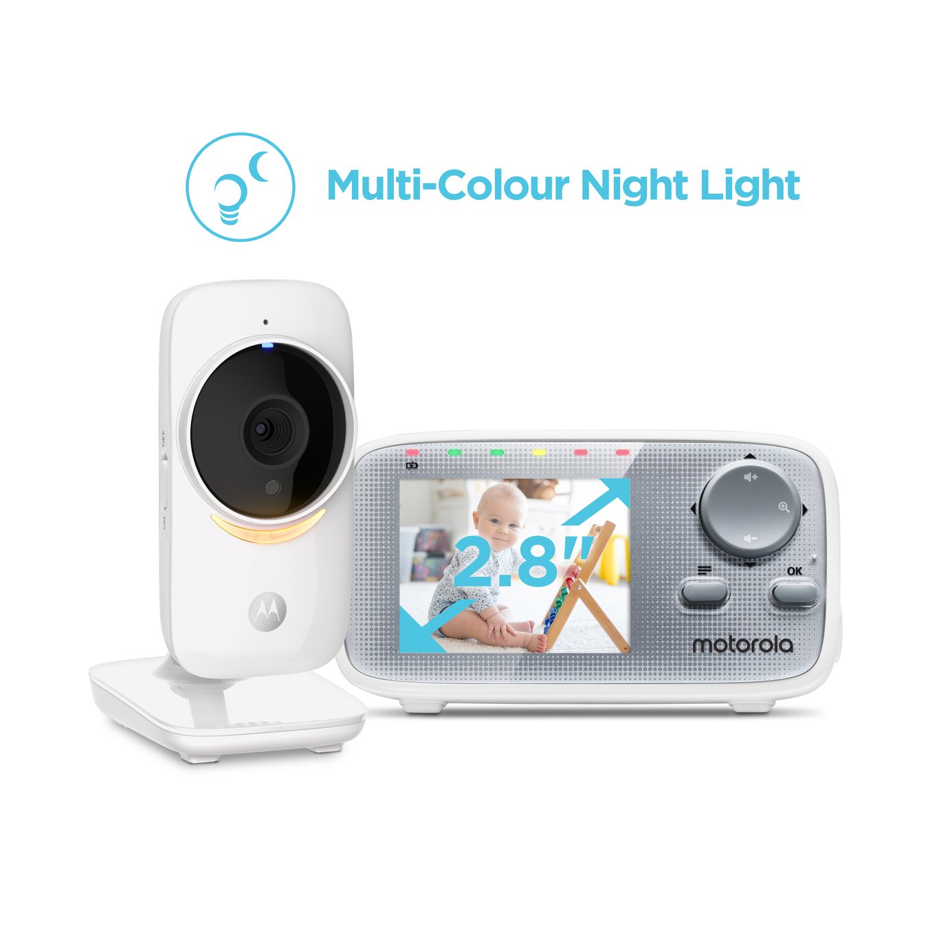 Motorola MBP 482 ANXL Nighlight Video 2.8 Inch Baby Monitor Review