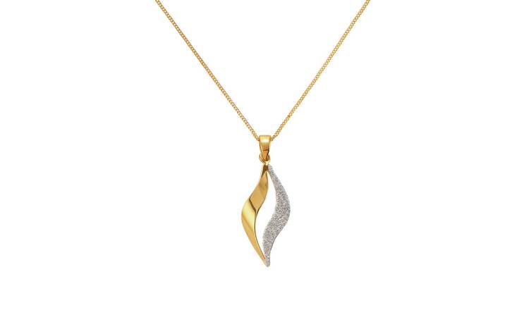 Argos mens gold on sale necklace