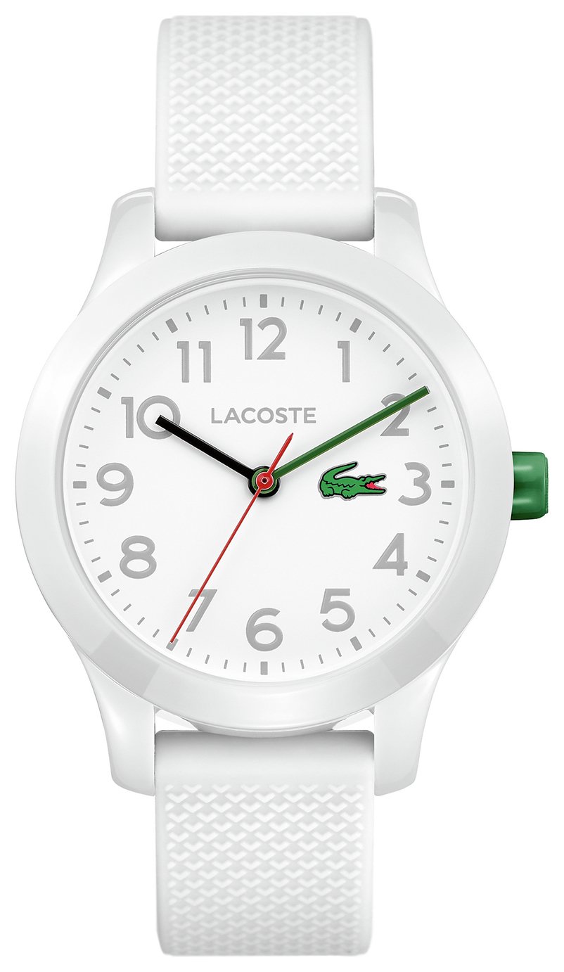 lacoste watch white strap