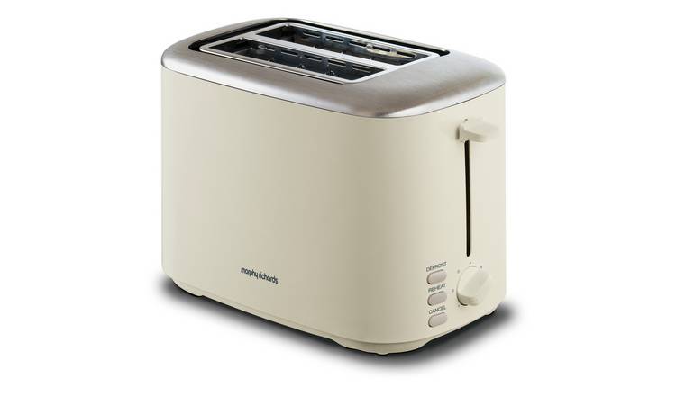 Buy Morphy Richards 222065 Equip 2 Slice Toaster - Cream, Toasters