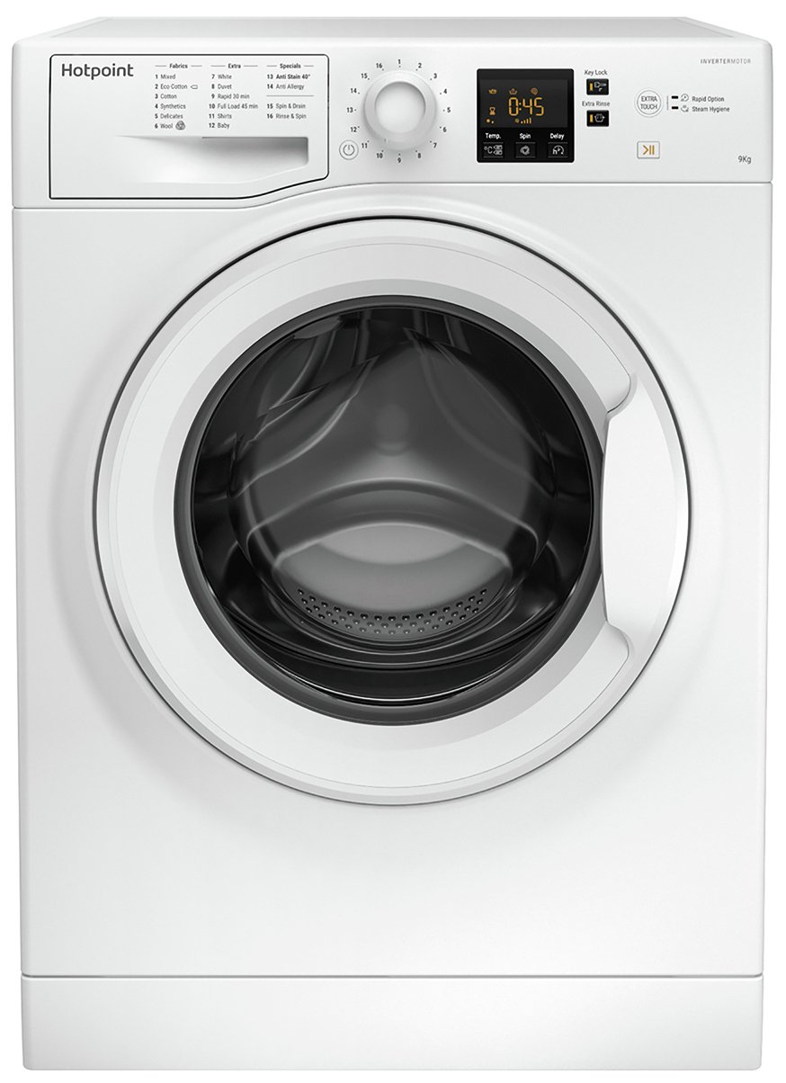 Hotpoint NSWM943CW 9KG 1400 Spin Washing Machine - White