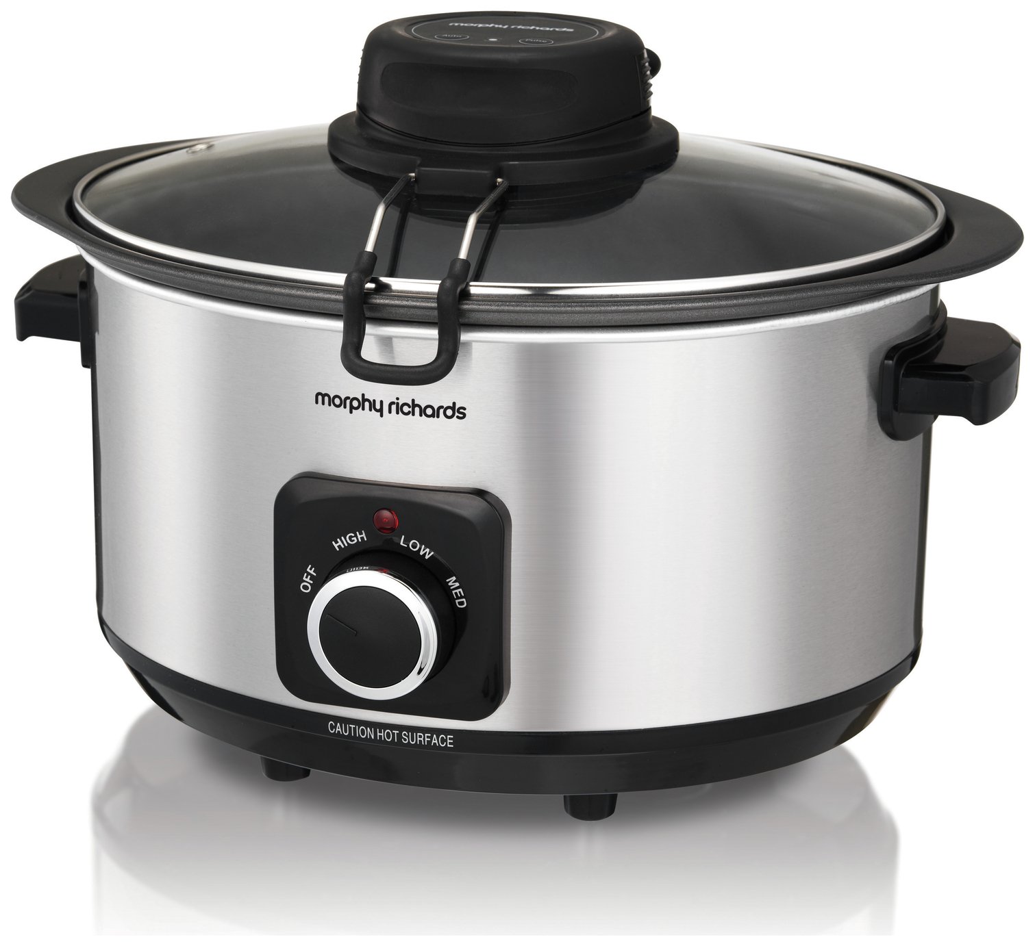 Morphy Richards 6.5L Auto-Stir Slow Cooker - Stainless Steel