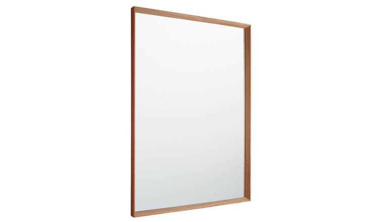 Buy Habitat Melbourne Oak Rectangular Wall Mirror Mirrors Habitat
