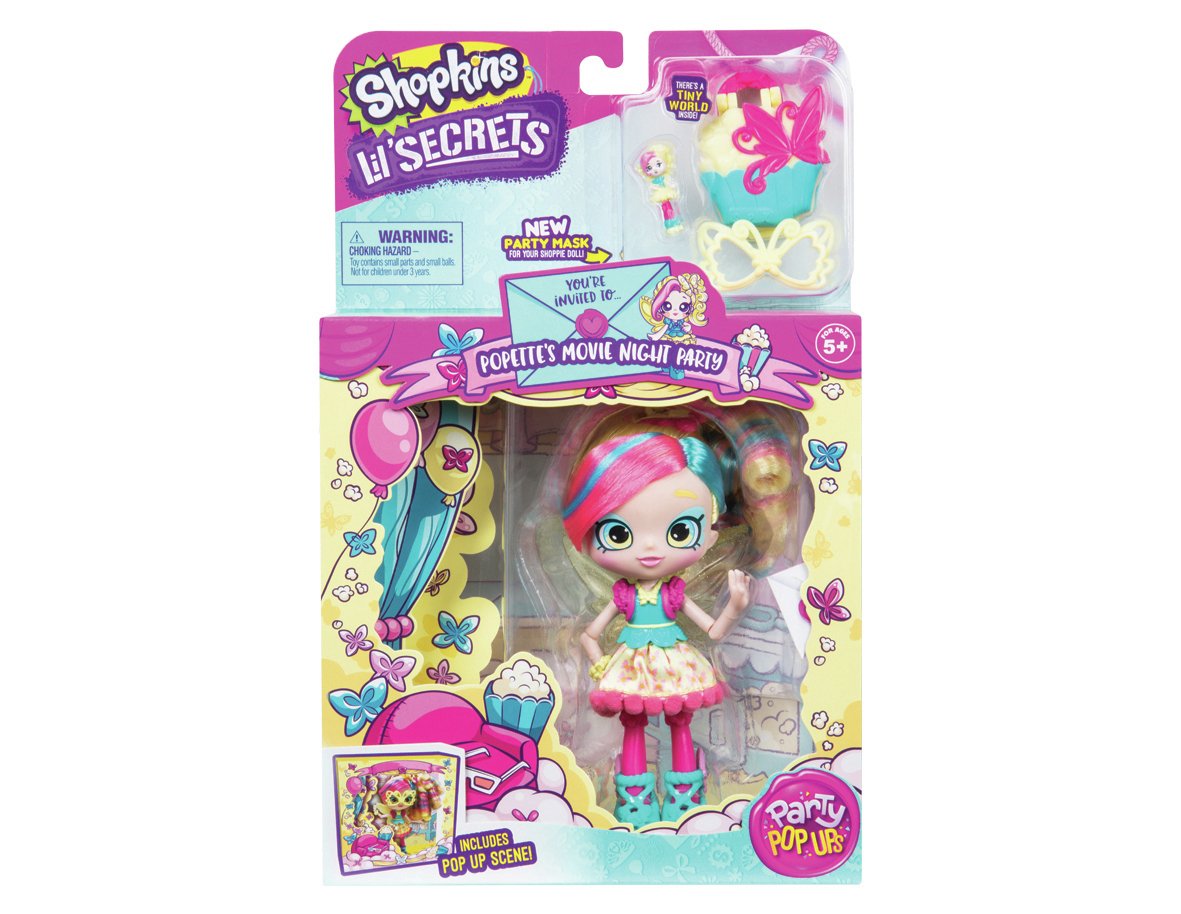 Shopkins Lil Secrets Popette Figure Review