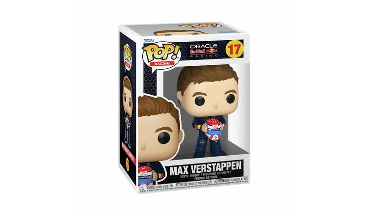 Funko POP! Racing Max Verstappen with Helmet 4.1 Inch Vinyl Figure