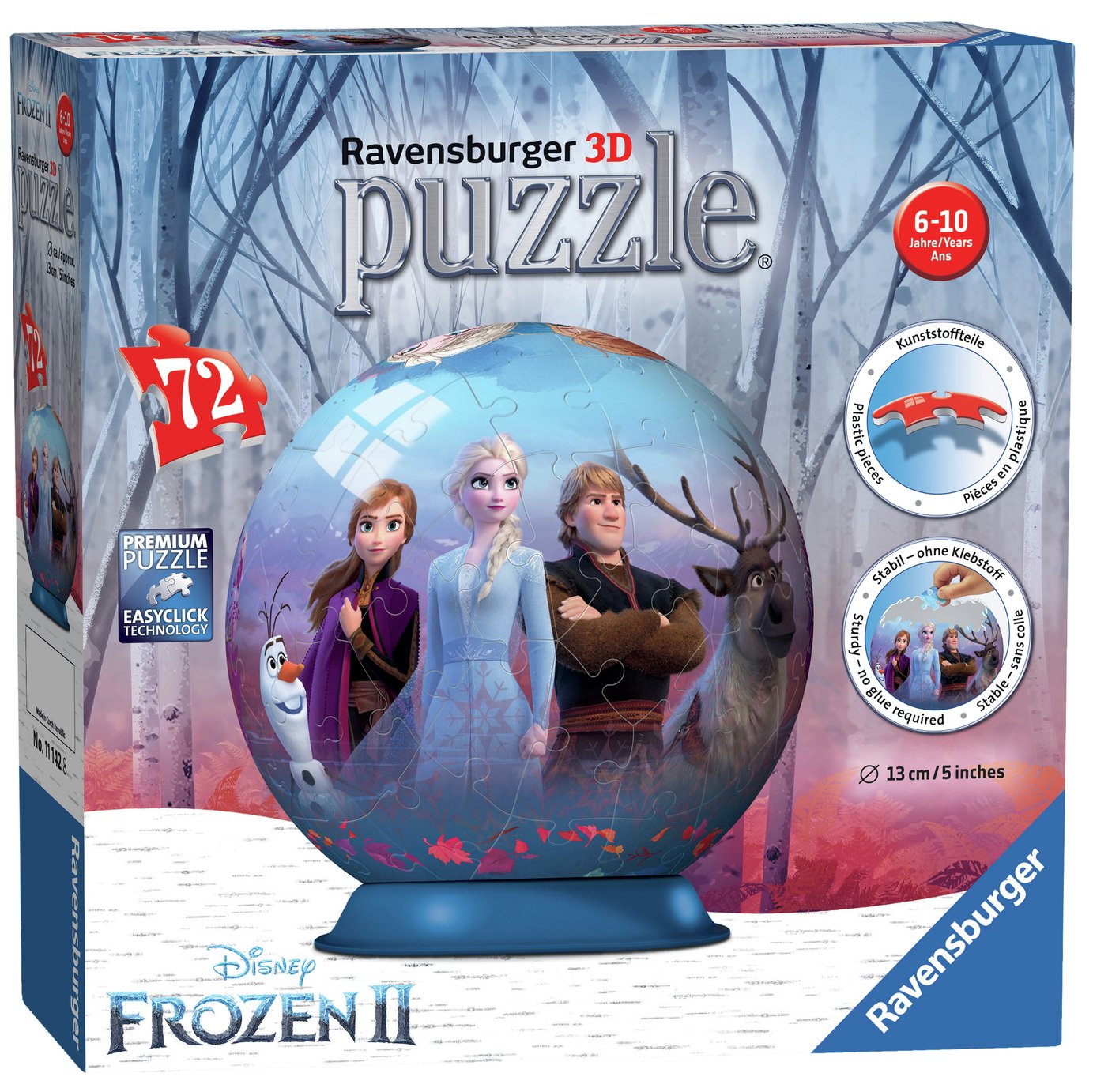 Disney Frozen 2 72 Piece 3D Puzzle