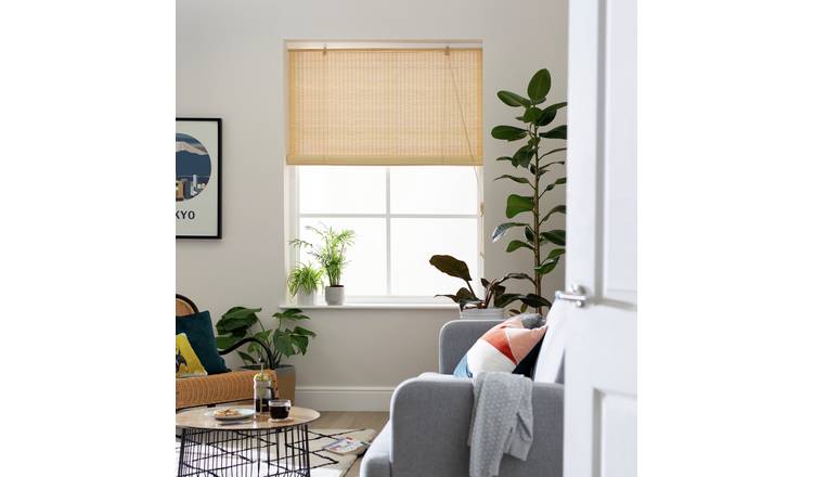 Buy Habitat Daylight Bamboo Roller Blind - 3ft - Natural | Blinds | Argos