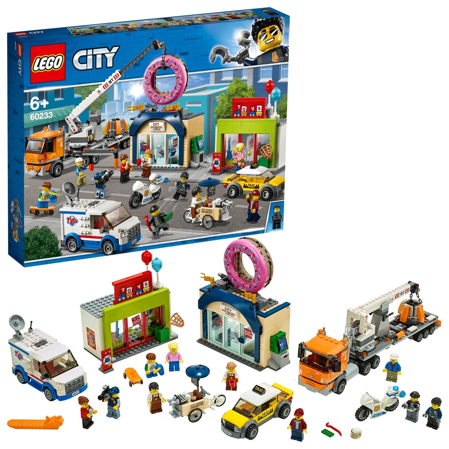 LEGO City Donut Shop Opening Playset - 60233