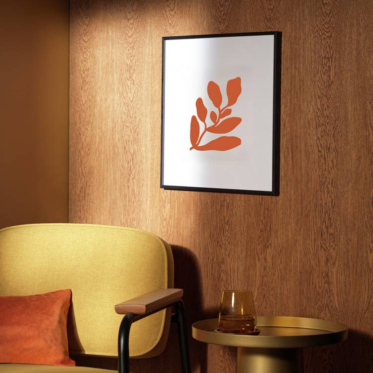 Habitat Aluminus Black Metal Picture Frame - 16x16" 0