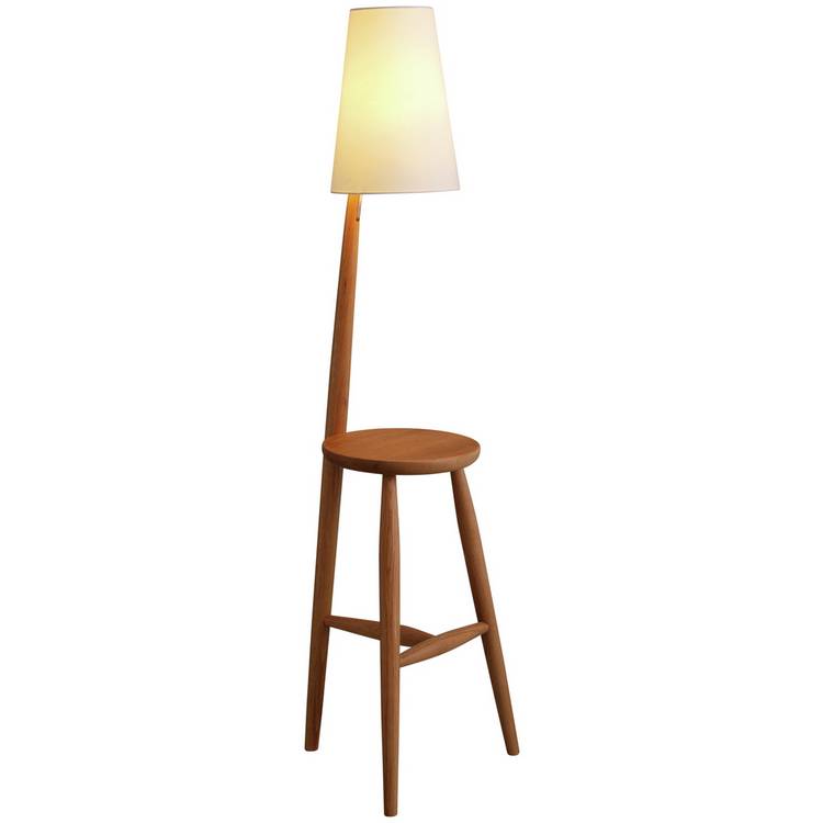 Habitat Wallace Complete Floor Lamp - Oak 0