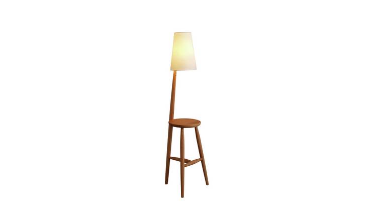 Buy Habitat Wallace Complete Floor Lamp Oak Floor lamps Argos