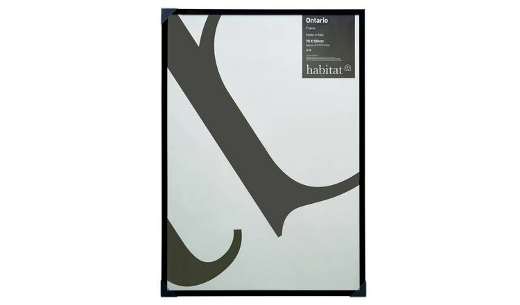 Buy Habitat Ontario 70 X 100cm 28 X 39inch Black Picture Frame Picture Frames Habitat