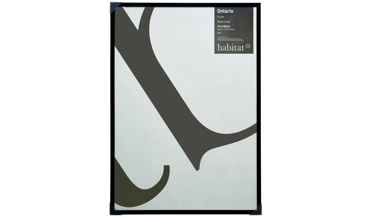 Buy Habitat Ontario 70 X 100cm 28 X 39inch Black Picture Frame Picture Frames Habitat