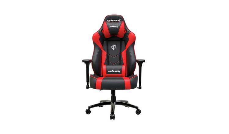 Anda Seat Dark Demon Faux Leather Gaming Chair - Red