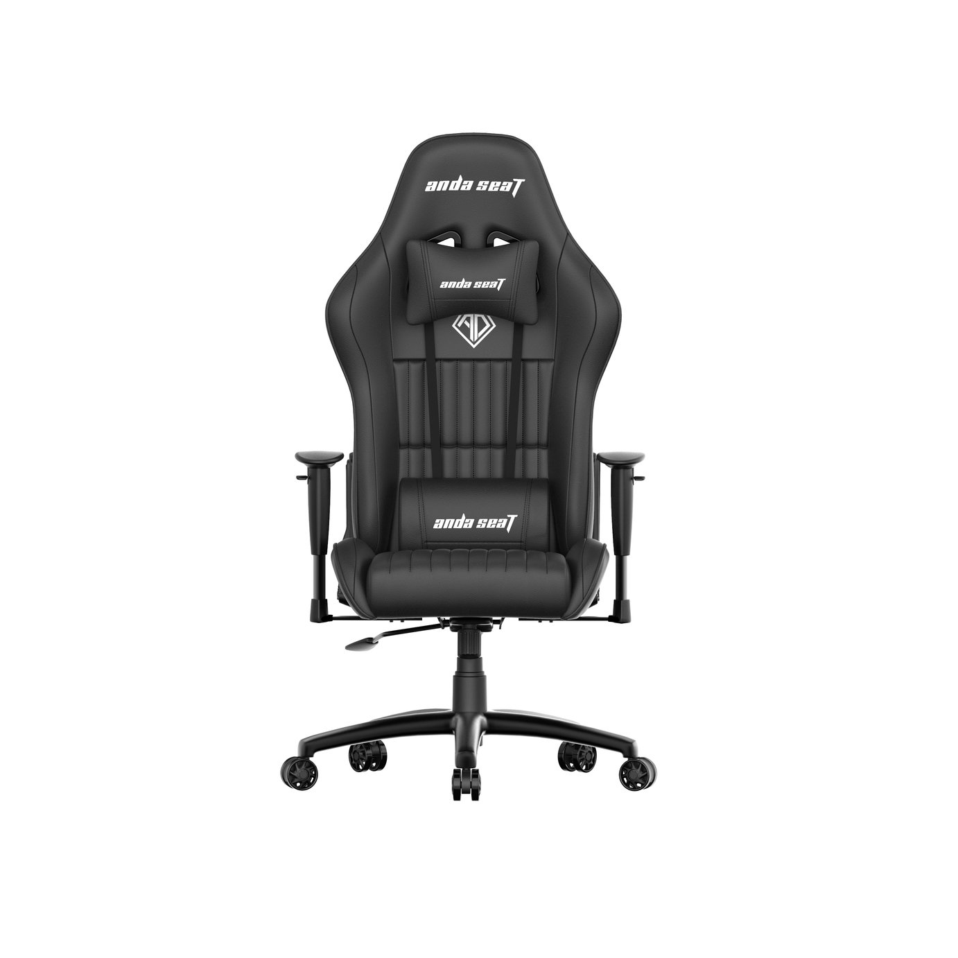 Anda Seat Jungle Faux Leather Gaming Chair - Black