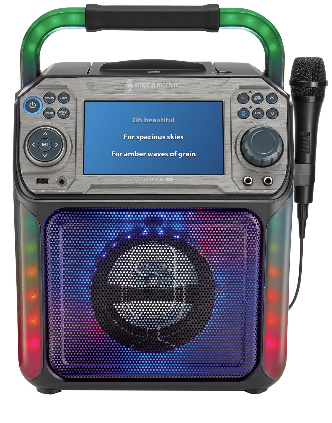 Singing Machine Groove XL 20W CD & Bluetooth Karaoke Machine