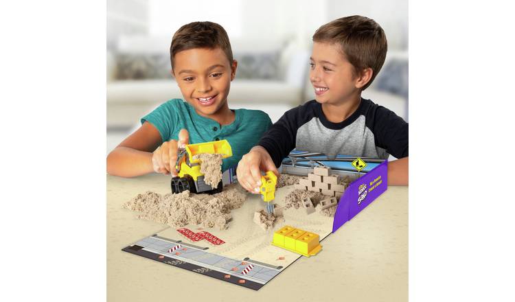 Kinetic sand dig store and demolish