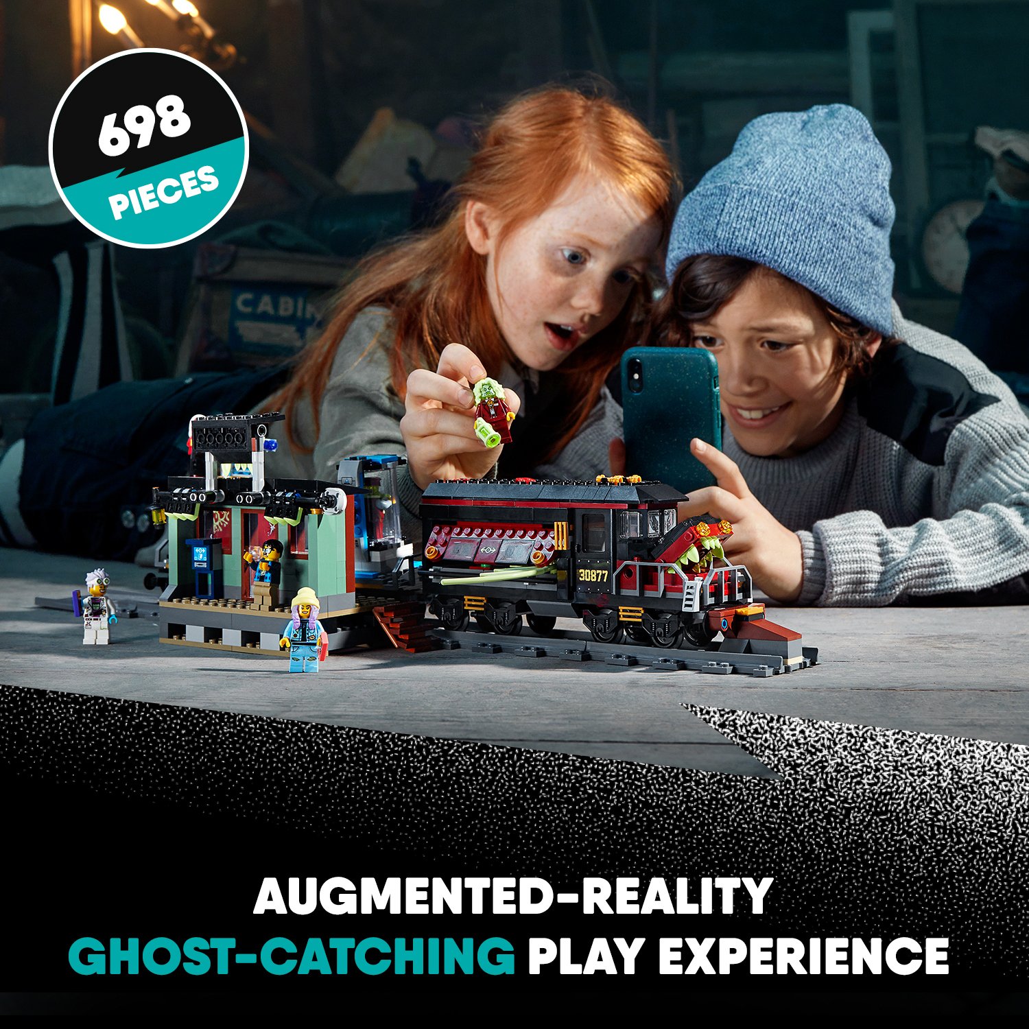 LEGO Hidden Side Ghost Train Express with AR Games Set-70424 Review