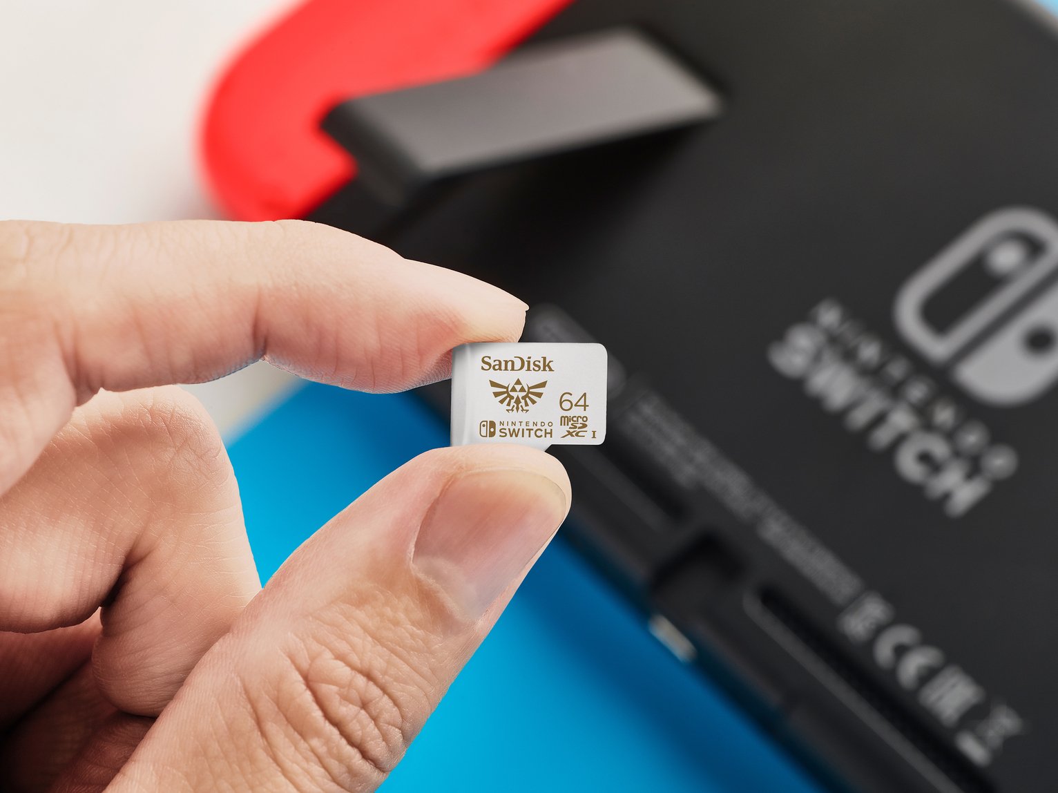 micro sd card nintendo switch argos