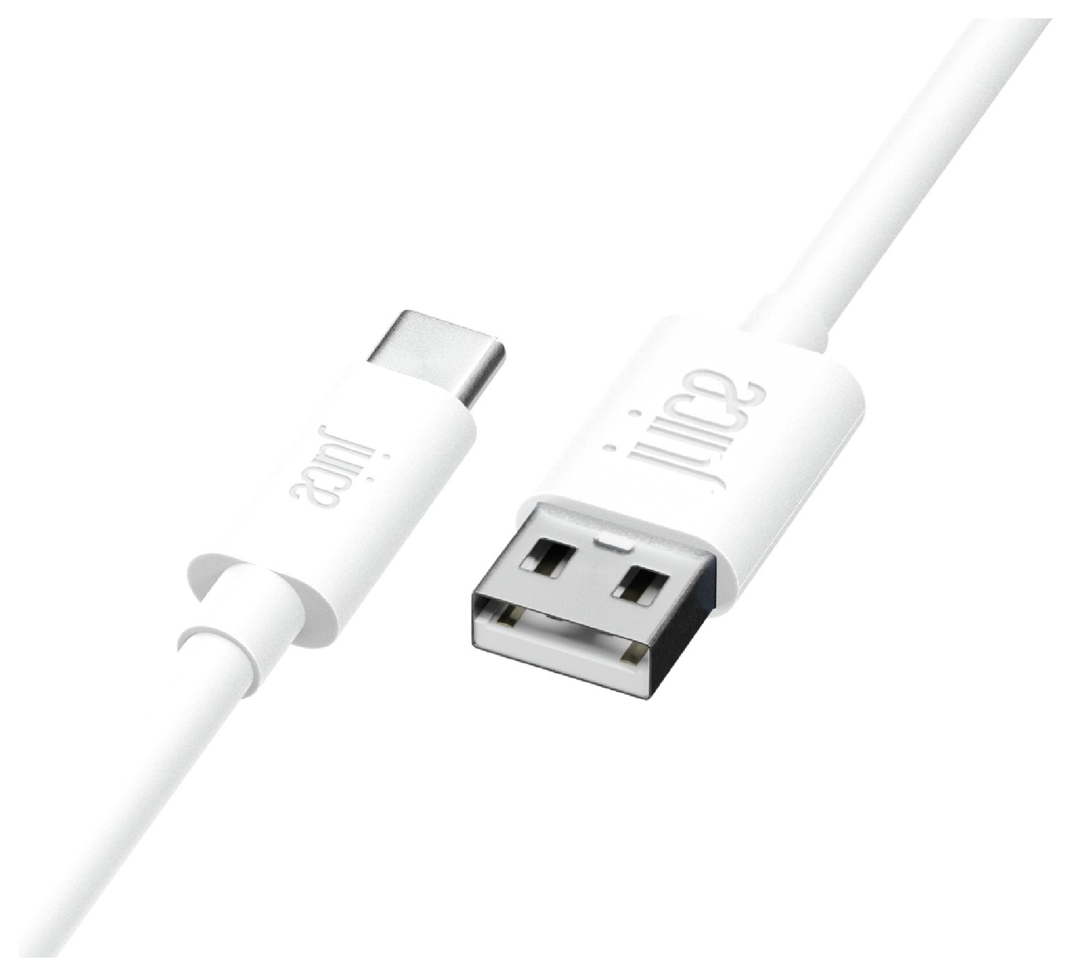 Juice USB A to USB C 3m Charge Cable - White