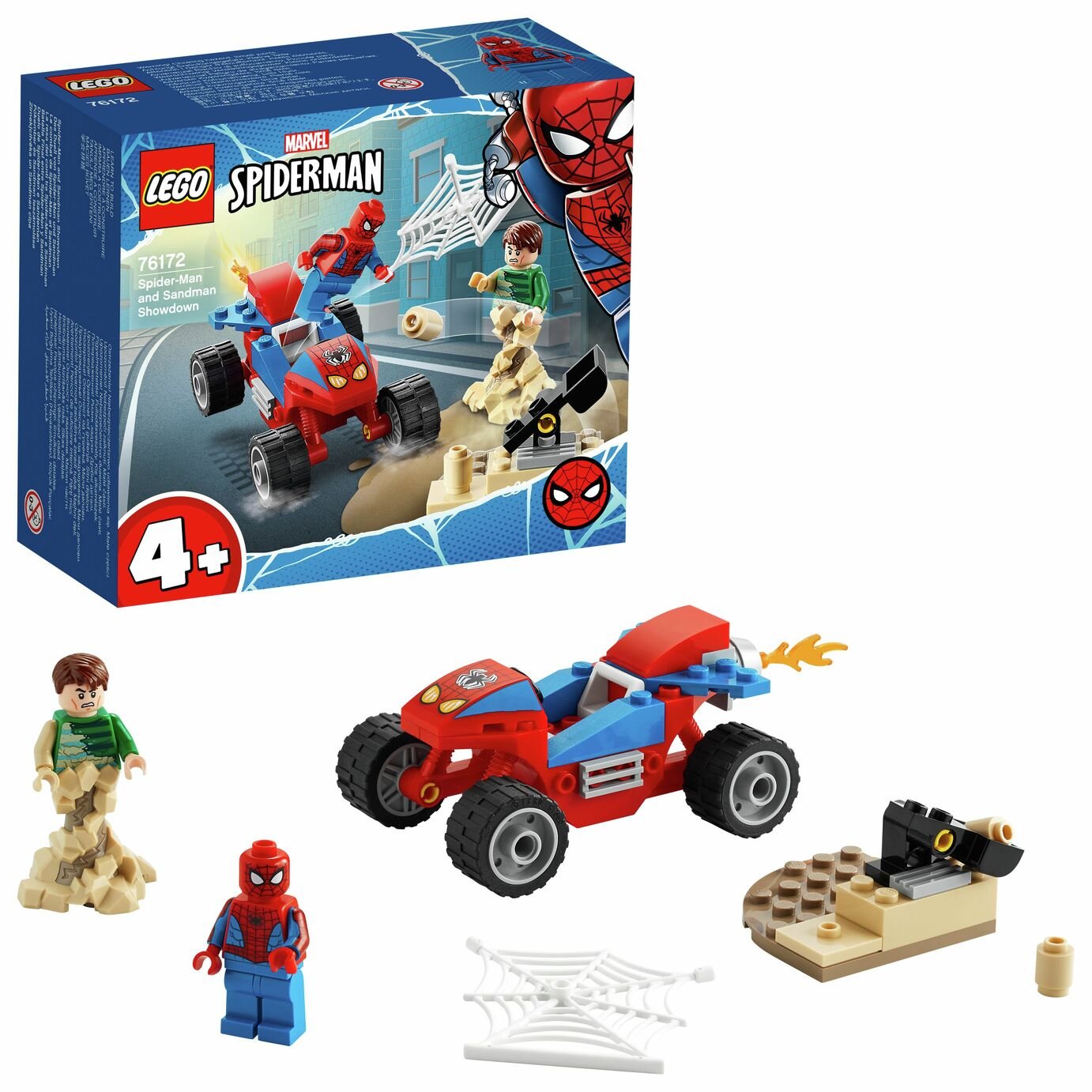 LEGO Marvel Spider-Man 4+ Sandman Showdown Toy 76172 review