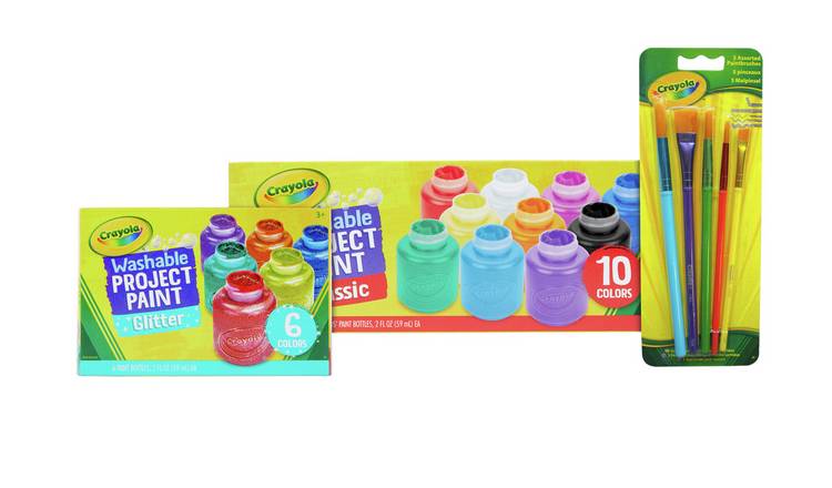 Crayola Paint Set, Kids, Washable, 3+