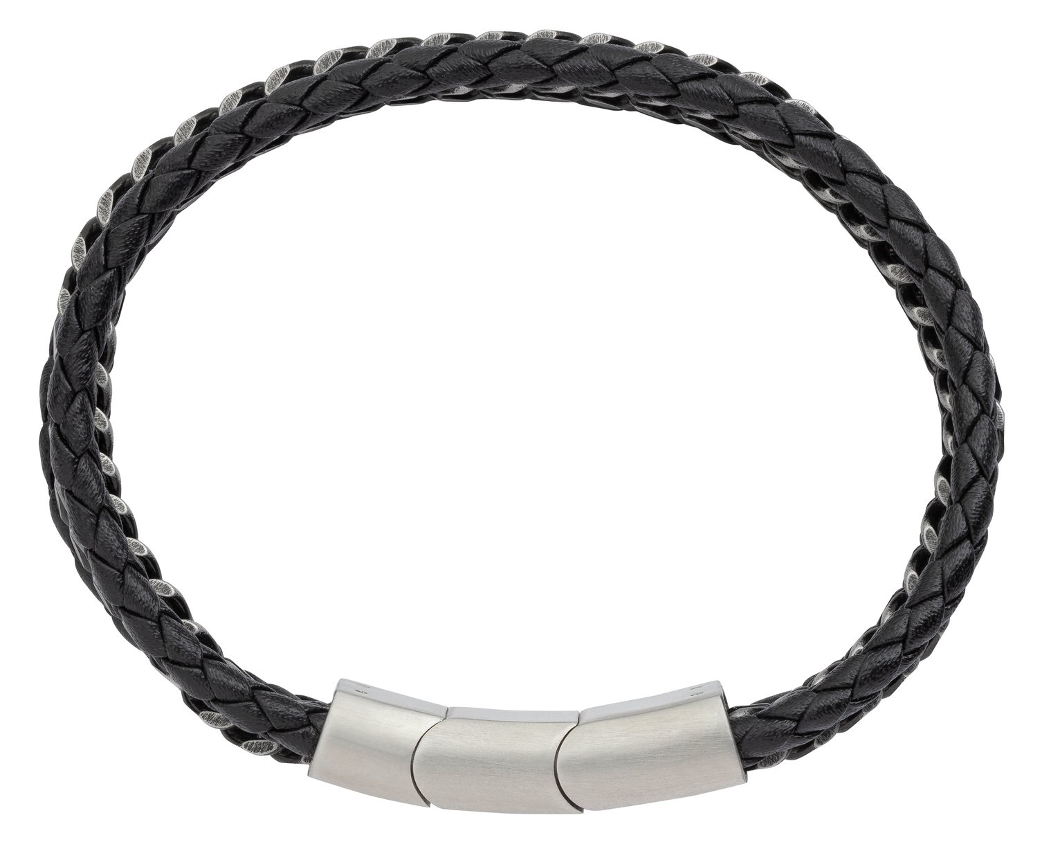 Revere Men's Stainless Steel Chain and Leather Bracelet Review