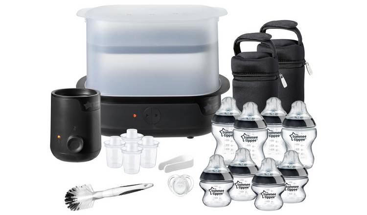 Tommee Tippee Complete Feeding Set & baby bottle Steriliser