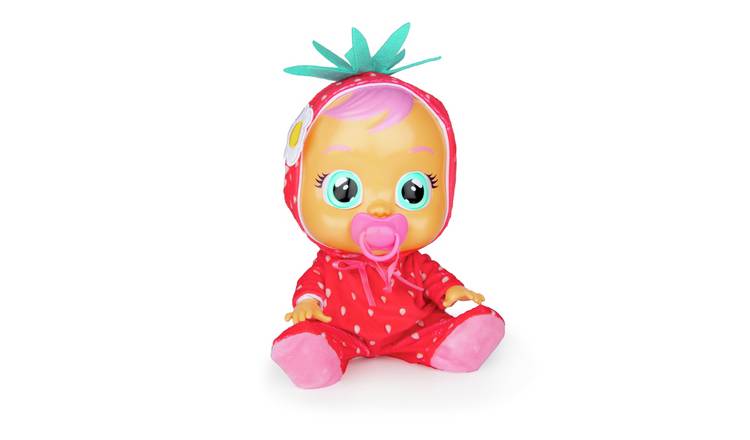 Cry Babies Ella Fruity Strawberry Doll - 12inch/30cm