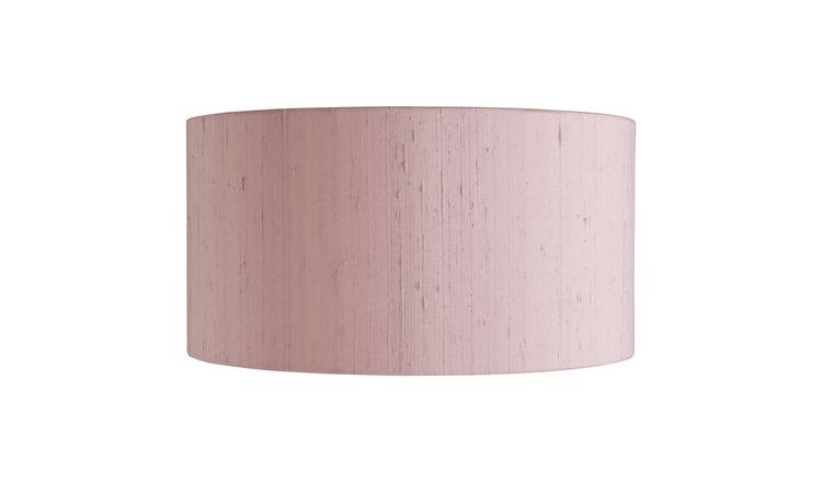 Habitat Drum silk 35cm Shade - Pink