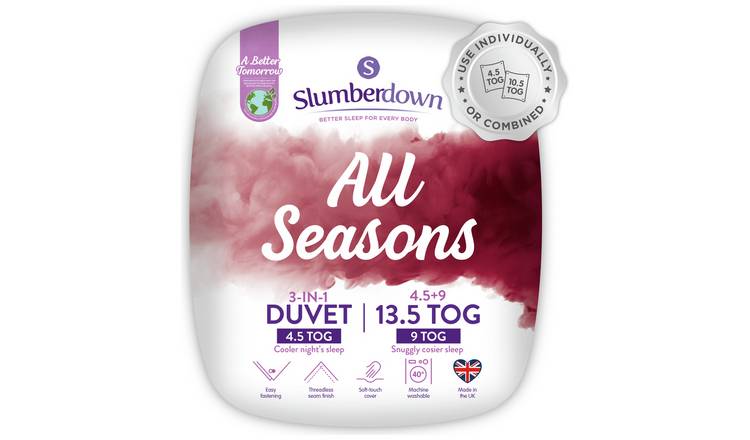 Slumberdown All Seasons Duvet - King Size