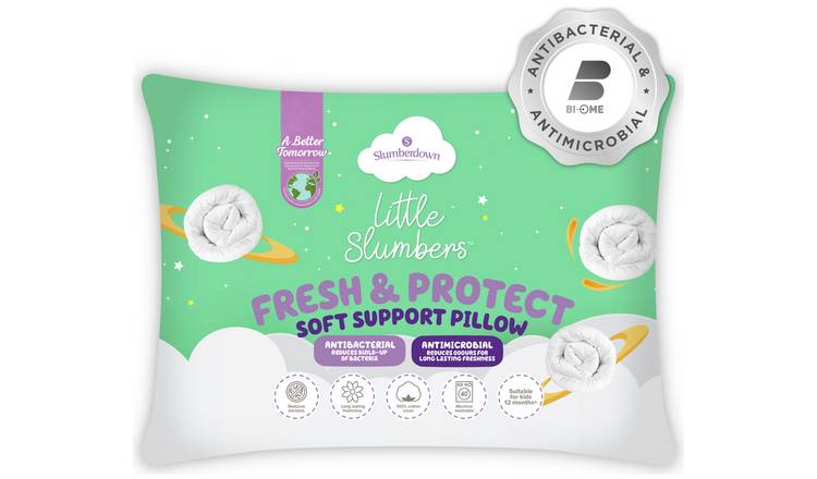 Slumberdown Anti Bacterial Soft Support Pillow - Toddler