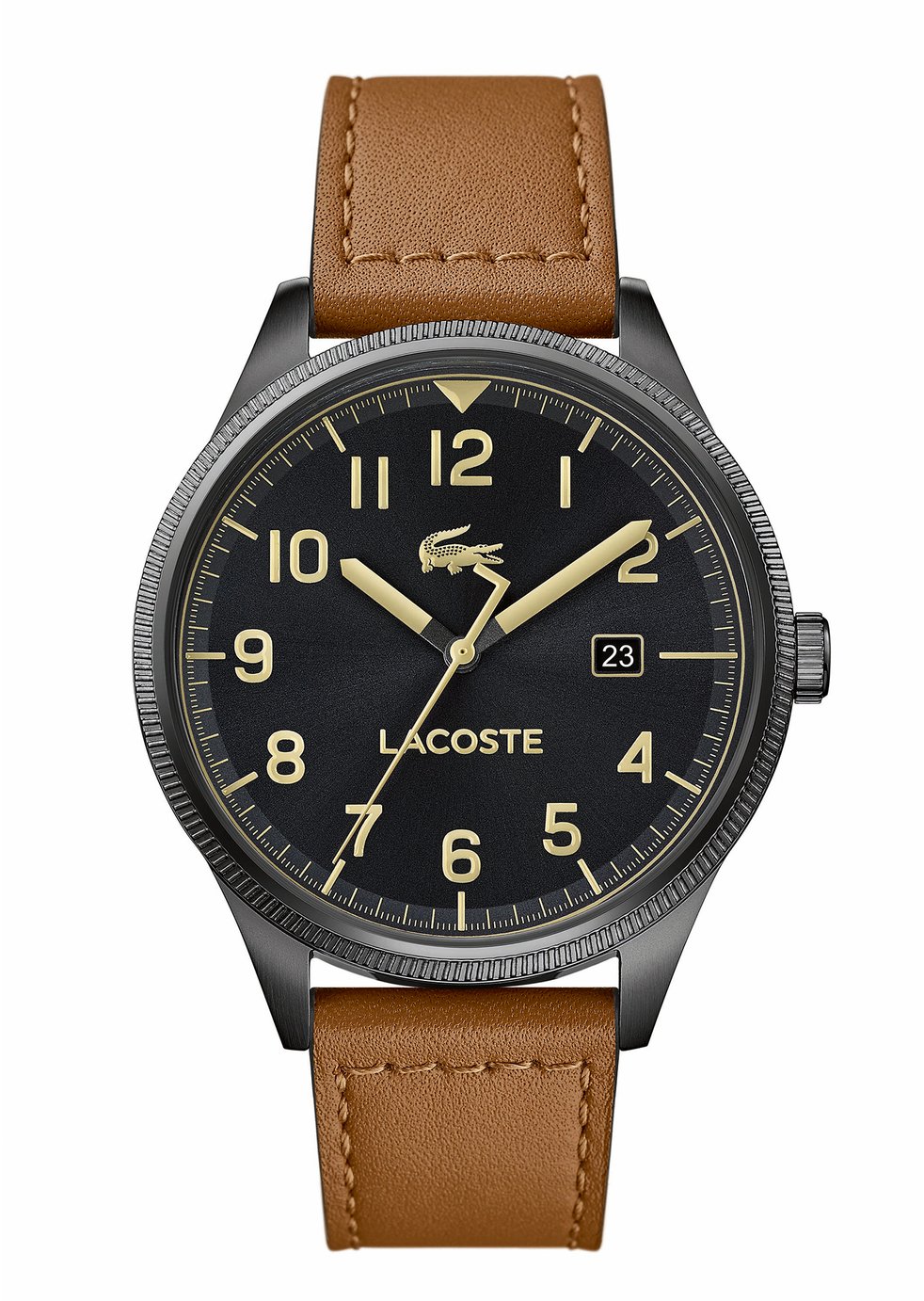 Lacoste Men's Brown Leather Strap Watch Review