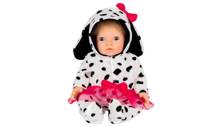 Tiny Treasures Dalmation All-in-one Dolls Outfit