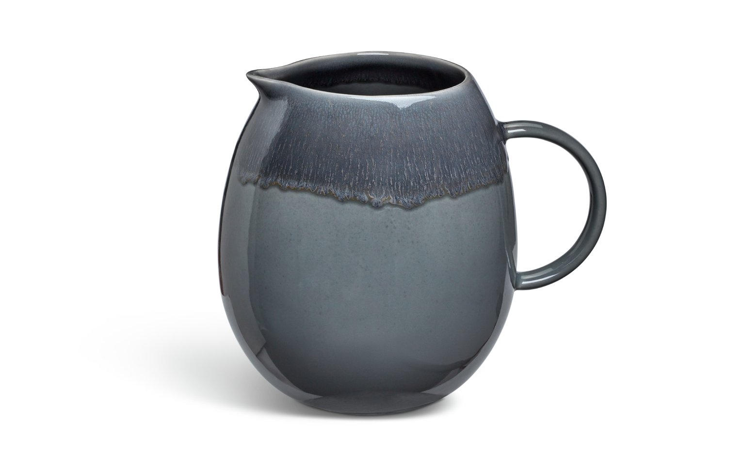 Habitat Evora Stoneware Jug - Green