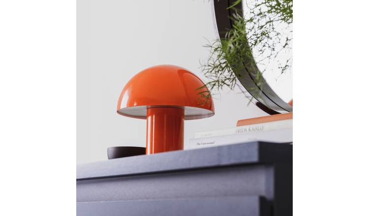 Table store lamp orange