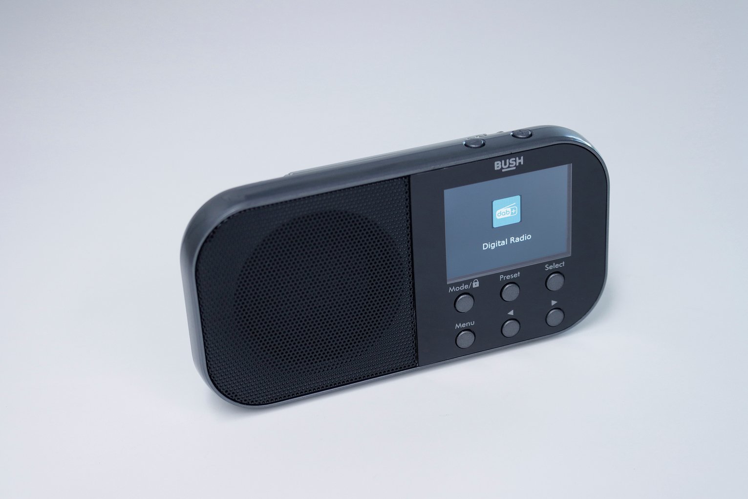 Bush Handheld Portable DAB  Radio - Black