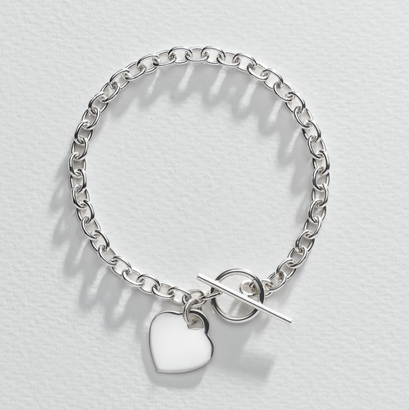 Revere Sterling Silver Classic Heart T-Bar Bracelet Review