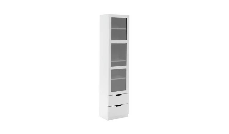 White storage deals cabinet argos