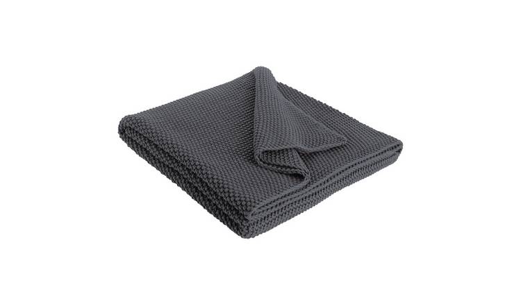 argos knitted throw