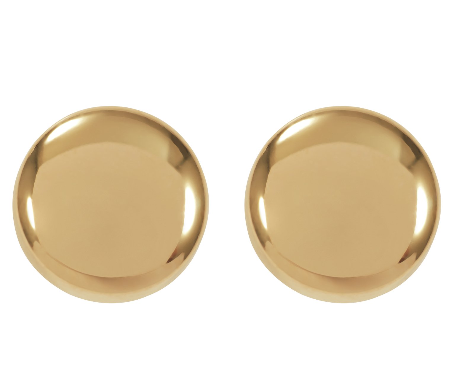 Revere 9ct Gold Button Stud Earrings Review